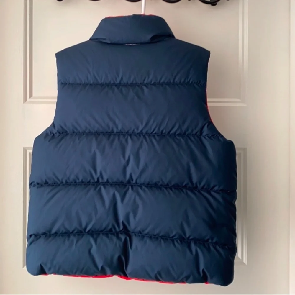 Authentic Ralph Lauren Polo designer signature boys reversible puffer vest sz 5